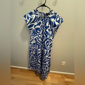 1. State by revolve blue and white maxi dress